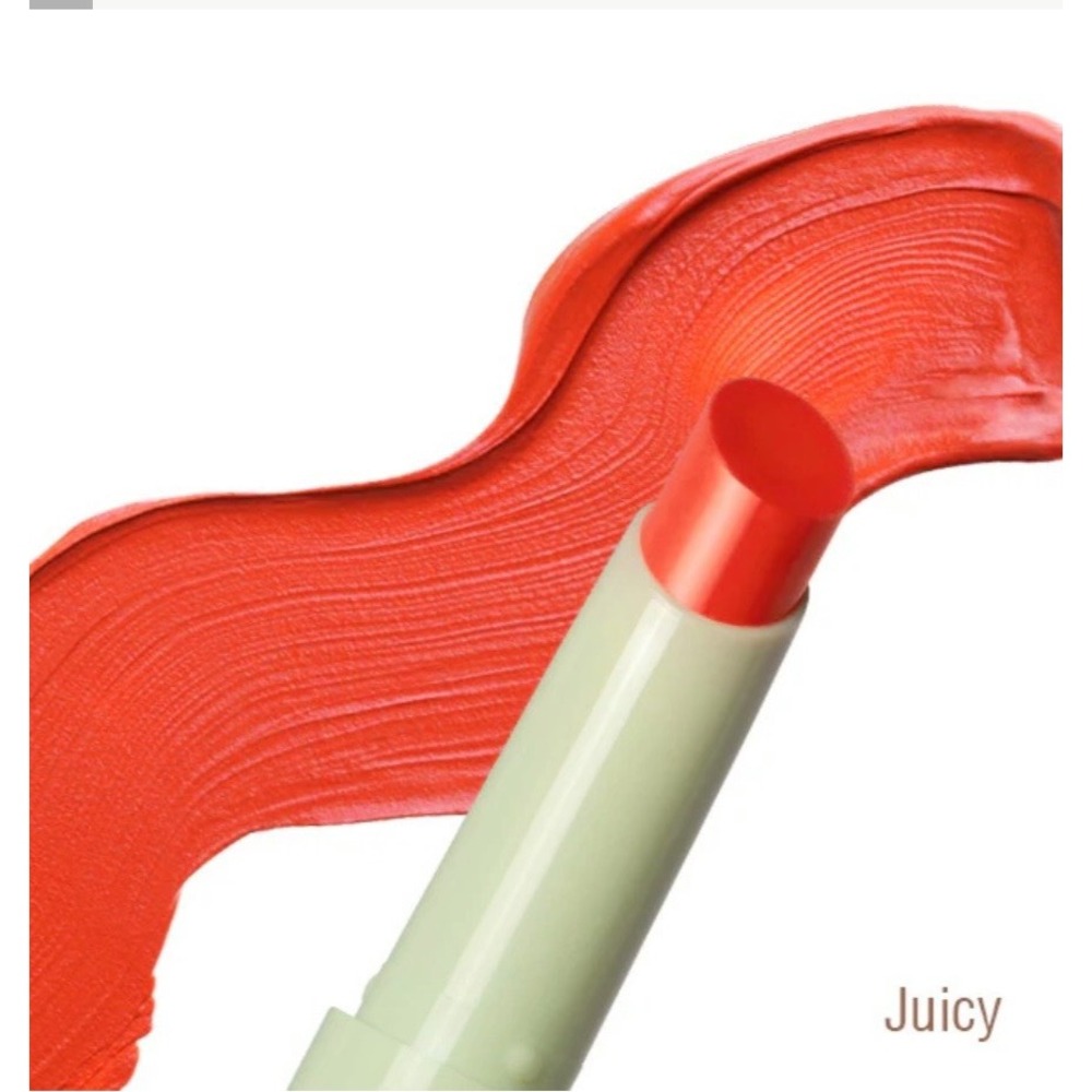 Pixi by Petra LipGlow Tinted Lip Balm Juicy 0.05oz Luminous Sheer Coral New 0307